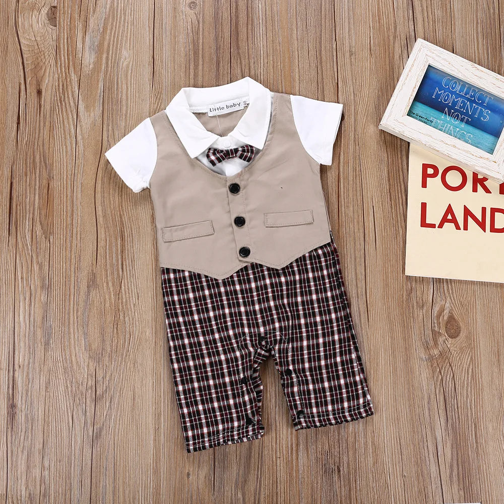 Boys Gentleman Suit Outfit Sets